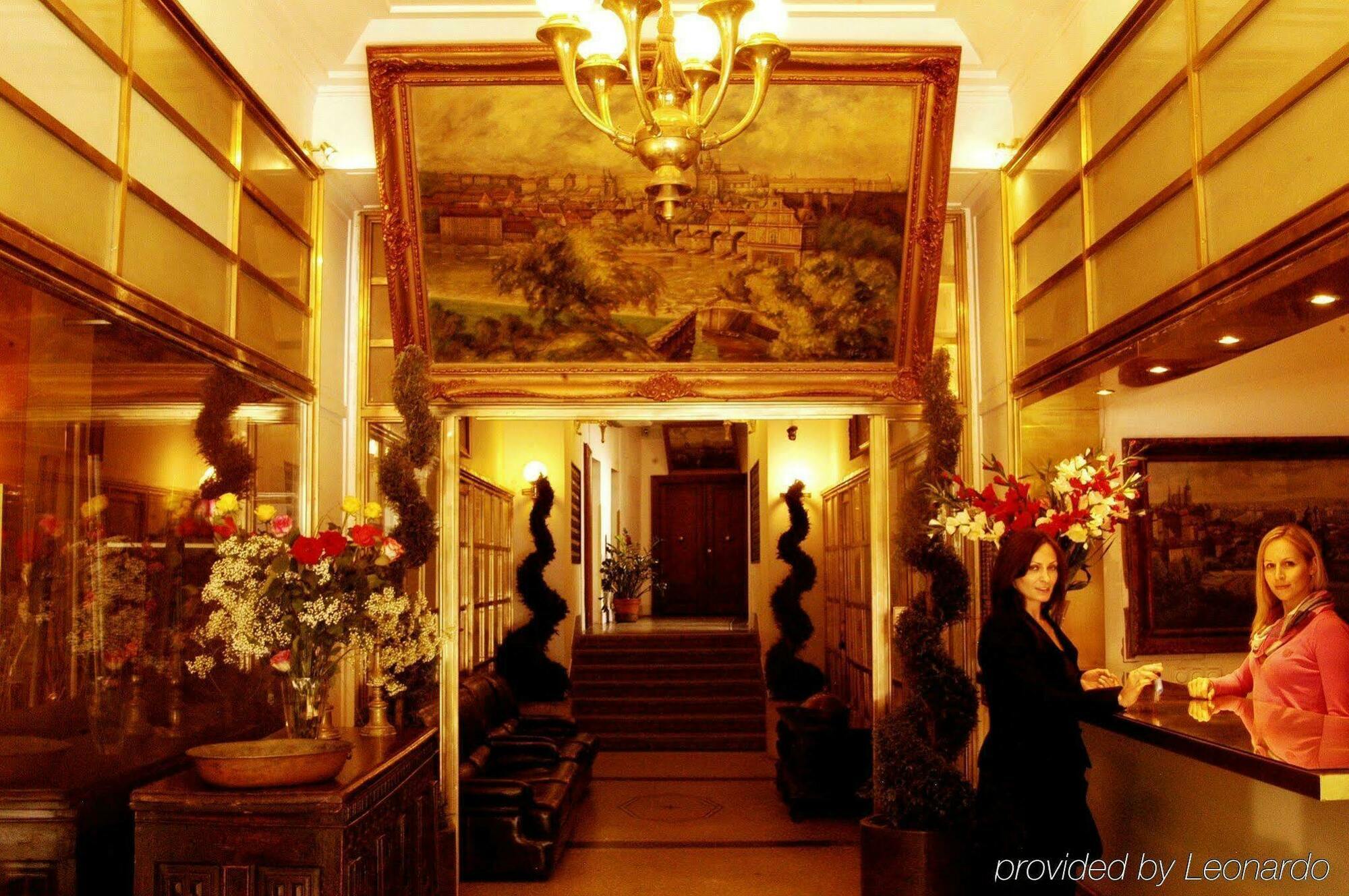 Hotel Bologna Prag Interiør billede